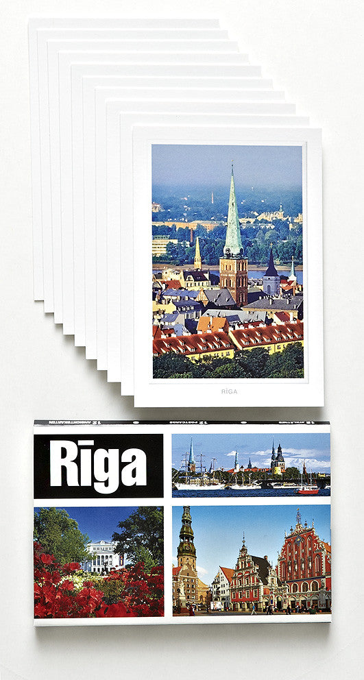 Atklātņu komplekts RĪGA